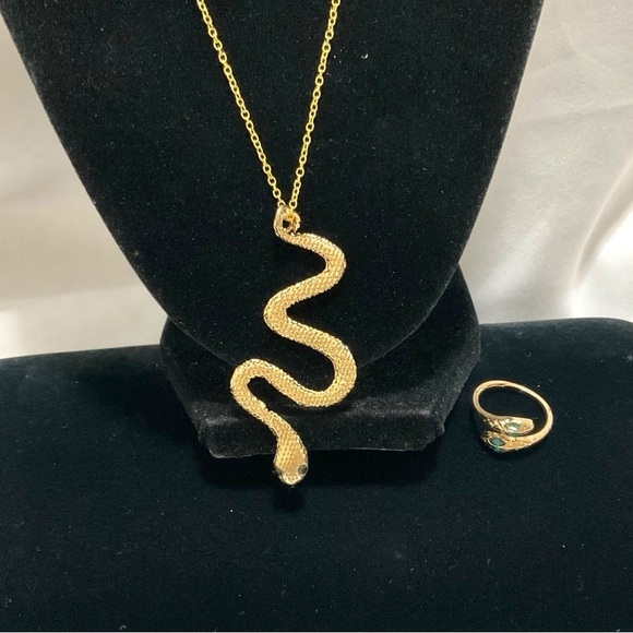 Snake Jewelry Jewelry - Snake Necklace & Snake Ring